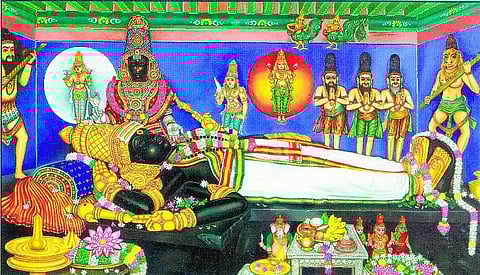 சுருட்டப்பள்ளி: பள்ளி கொண்ட ஈசன்