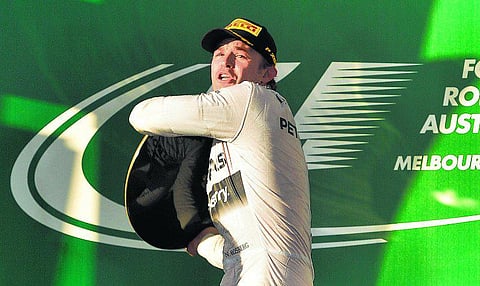 ஆஸி. கிராண்ட்ப்ரீ: ரோஸ்பெர்க் வெற்றி: நடப்பு சாம்பியன் வெட்டல், லீவிஸ் ஹாமில்டன் ஏமாற்றம்