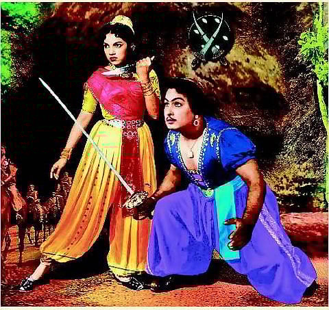 எம்.ஜி.ஆர். இல்லாமல் நடந்த எம்.ஜி.ஆர் படப்பிடிப்பு!