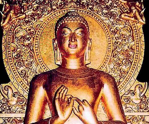 புத்தர் வாழ்வில்: புத்தர் வழங்கிய சொத்து