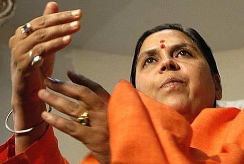 ஜான்சி தொகுதியில் இருந்து விலக மாட்டேன்: உமாபாரதி அறிவிப்பு