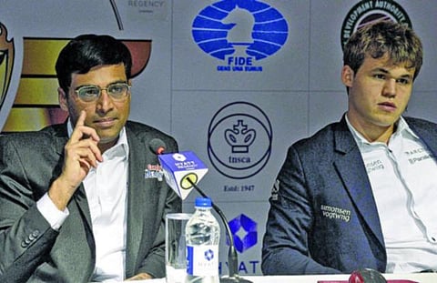 உலக செஸ்: கார்ல்சனுடன் மீண்டும் மோதுகிறார் ஆனந்த்