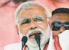 லாலு கட்சியுடன் கூட்டணி: ராகுல் மீது மோடி தாக்கு