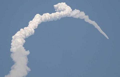 வெற்றிகரமாக விண்ணில் பாய்ந்தது பி.எஸ்.எல்.வி. சி-24 ராக்கெட்: ஐஆர்என்எஸ்எஸ்-1பி செயற்கைக்கோள் 20 நிமிடங்களில் நிலைநிறுத்தப்பட்டது