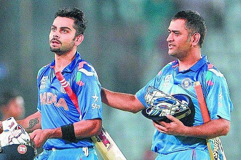 கோலிக்கு கேப்டன் தோனியின் பரிசு