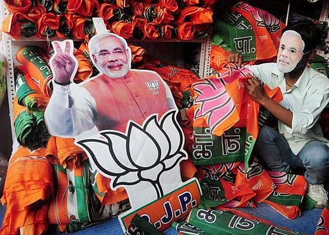 பாஜக கூட்டணிக்கு 259; காங்கிரஸ் அணிக்கு 123- என்டிடிவி கருத்துக் கணிப்பில் தகவல்