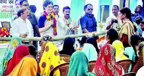 வகுப்புவாதக் கொள்கையை செயல்படுத்தும் மோடி: ரேபரேலியில் பிரியங்கா காந்தி கடும் தாக்கு