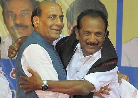 வைகோ முக்கிய முடிவுகளை எடுக்கும் இடத்தில் இருப்பார்: ராஜ்நாத் சிங்