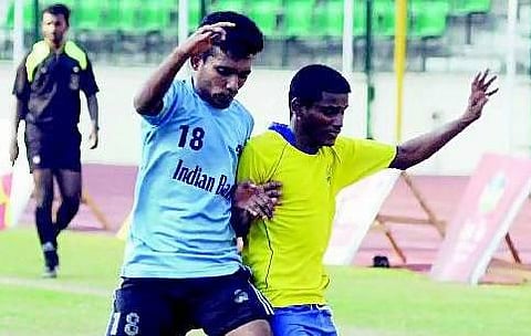 சென்னை லீக் கால்பந்து: ஸ்டெஜின் கோலில் இந்தியன் வங்கிக்கு 3-வது வெற்றி