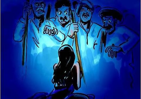 பெண்ணை நிர்வாணப்படுத்தி தாக்குதல்: சத்தீஸ்கரில் கட்டப் பஞ்சாயத்து கொடூரம்