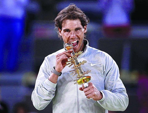 மாட்ரிட் மாஸ்டர்ஸ்: நடால் சாம்பியன்