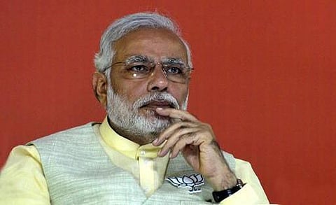 பாஜக நாடாளுமன்ற குழு தலைவராக நரேந்திர மோடி தேர்வு