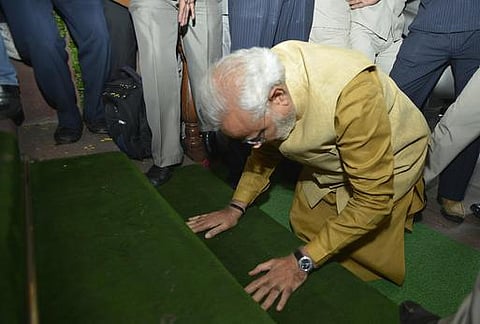 மோடியை ஆட்சியமைக்க ஜனாதிபதி அழைப்பு