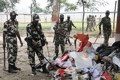 பாட்னா குண்டு வெடிப்பு: நான்கு பேர் கைது - மோடியைக் குறிவைத்து நடத்தியதாக தகவல்