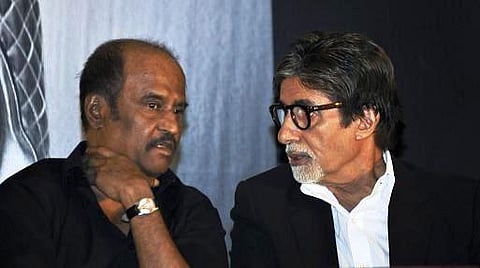 மோடி பதவியேற்பு விழாவில் கலந்து கொள்ள ரஜினிகாந்த், அமிதாப்பிற்கு அழைப்பு