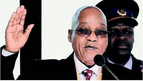 தென்னாப்பிரிக்க அதிபராக ஜுமா பதவியேற்பு