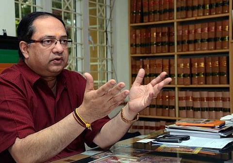 காவிரி, முல்லைப் பெரியாறு பிரச்சினைகள் தொடர வாக்கு வங்கி அரசியலே காரணம்: சொலிசிட்டர் ஜெனரல் மோகன் பராசரன் குற்றச்சாட்டு