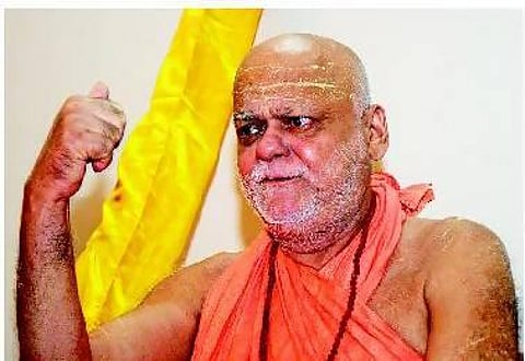 370-வது சட்டப்பிரிவை நீக்க பூரி சங்கராச்சாரியார் வலியுறுத்தல்