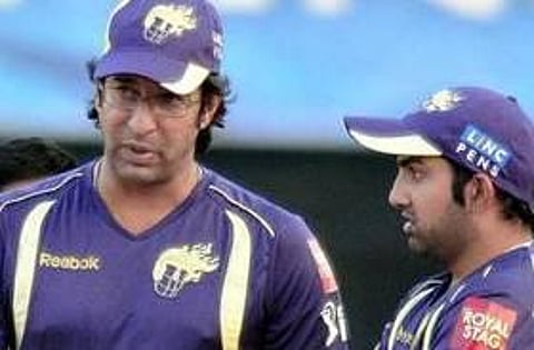 மற்ற கேப்டன்களை விட கம்பீர் அபாரம் - வாசிம் அக்ரம் பாராட்டு