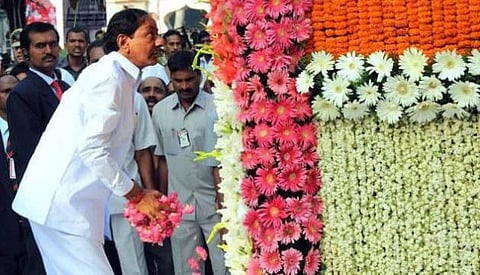 தெலங்கானா முதல்வராக பதவியேற்றார் சந்திரசேகர ராவ்