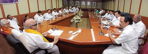 தேர்தலில் விகிதாச்சார பிரதிநிதித்துவ முறையை பின்பற்ற வலியுறுத்தி திமுக தீர்மானம்