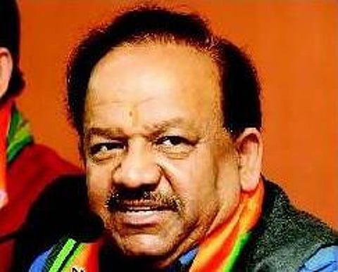 டெல்லி முதல்வர் வேட்பாளர் கிரண் பேடி இல்லை: மத்திய அமைச்சர் ஹர்ஷவர்தன் மறுப்பு