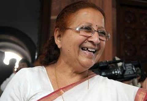 மக்களவைத் தலைவர் ஆகிறார் சுமித்ரா மகாஜன்