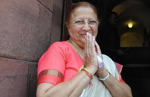 எம்.பி.க்கள் தேச நலனை கருத்தில் கொண்டு செயல்பட வேண்டும்: சபாநாயகர் சுமித்ரா மகாஜன்