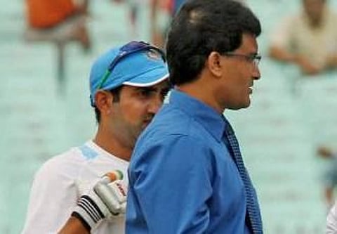 கம்பீர் தனது வாய்ப்புக்காக காத்திருக்கவேண்டும் - கங்கூலி