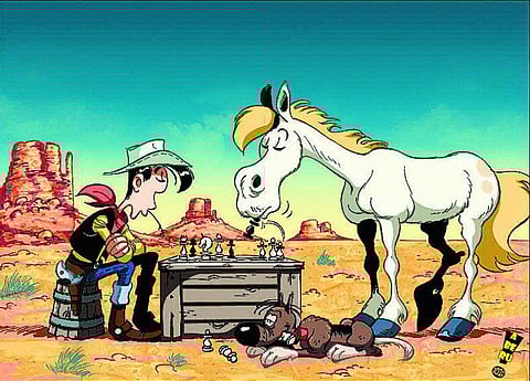 சாகச வீரன் லக்கி லூக்!