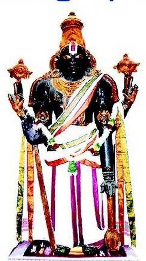 கோழிகுத்தி வானமுட்டிப் பெருமாள் அபிஷேக விழா