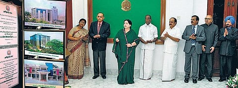 வருவாய்த் துறைக்கு ரூ.7.74 கோடியில் புதிய கட்டிடங்கள்- முதல்வர் ஜெயலலிதா திறந்துவைத்தார்