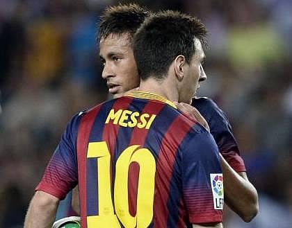 யார் அதிக கோல்கள்: மெஸ்ஸி, நெய்மார் இடையே போட்டி