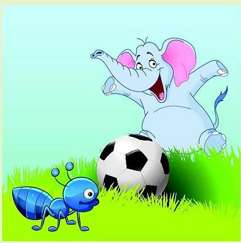 விநோதமான கால்பந்தாட்டம்