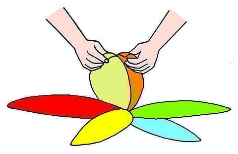 நீங்களே செய்யலாம்: பறக்கும் காகித பலூன்