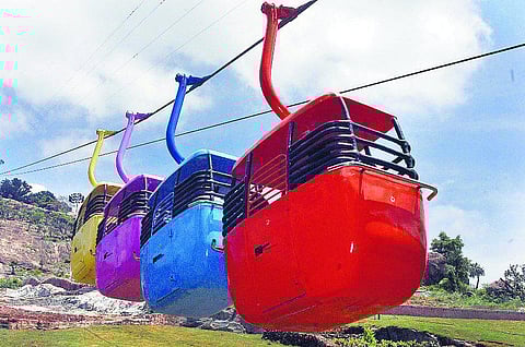 ஆய்வுப் பணியுடன் நின்றுபோன பழனி - கொடைக்கானல் ரோப்கார் திட்டம் சுற்றுலாப் பயணிகள் ஏமாற்றம்