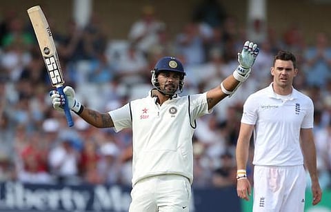 முதல் டெஸ்ட்: முரளி விஜய் சதத்தின் துணையுடன் இந்தியா வலுவான துவக்கம்