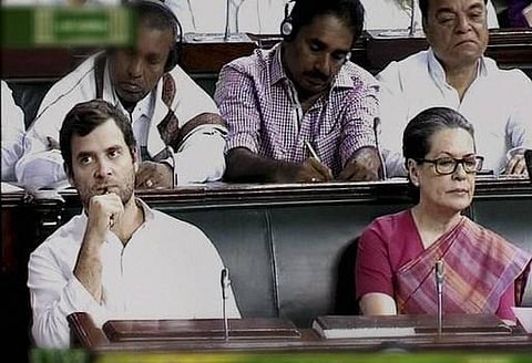 சோனியா அறிவுறுத்தல்: முதல் வரிசையில் அமர்ந்து பட்ஜெட் உரையை கவனித்தார் ராகுல்