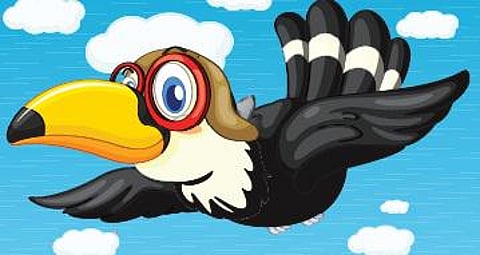 புத்தியுள்ள காகம்