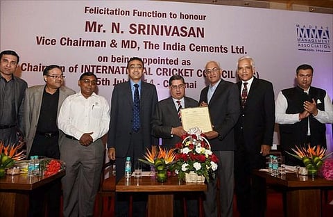 பிசிசிஐ-க்கு ஒருபோதும் லாப நோக்கம் கிடையாது: சீனிவாசன்