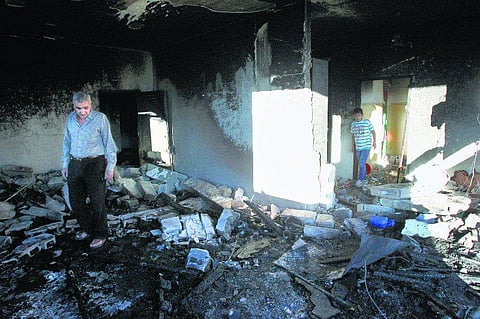 இஸ்ரேலை கண்டித்து தீர்மானம் கொண்டுவர மத்திய அரசு மறுப்பு: காங்கிரஸ், திரிணமூல், ஜம்மு - காஷ்மீர் மக்கள் ஜனநாயகக் கட்சி வெளிநடப்பு