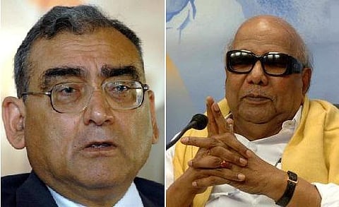 நீதித் துறையை இழிவுபடுத்த நீதிபதி கட்ஜு முயற்சி: கருணாநிதி சாடல்