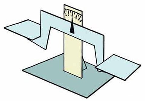 நீங்களே செய்யலாம்: அட்டைத் தராசு