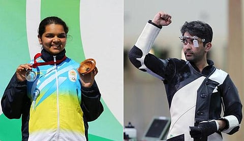 துப்பாக்கி சுடுதல் போட்டி: பிந்த்ராவுக்கு தங்கம், கோயலுக்கு வெள்ளி