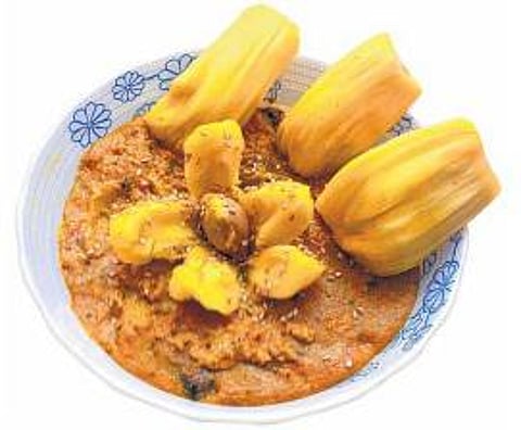 புதுச் சுவை பலாப்பழ கொத்சு- பலாப்பழ கொத்சு