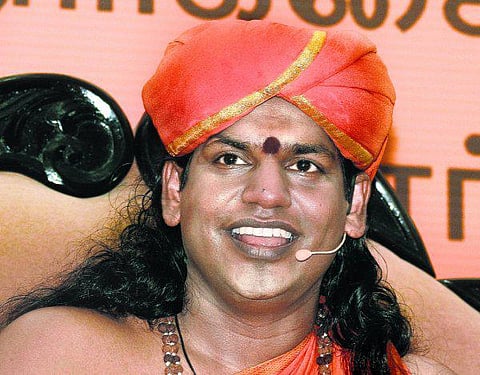 கன்னட அமைப்புகளை திட்டவில்லை, கம்யூனிஸ்ட்டுகளைத்தான் திட்டினேன்; நித்யானந்தா திடீர் பல்டி