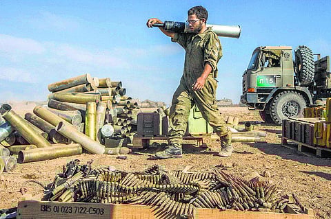 கூடுதலாக 16 ஆயிரம் வீரர்கள்: இஸ்ரேல் தாக்குதல் தீவிரம்