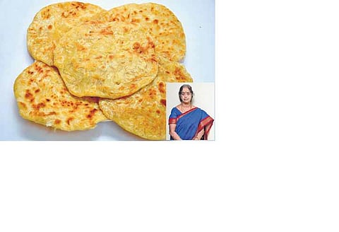 தலைவாழை- சுவைக்கத் தூண்டும் சேமியா போளி