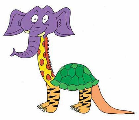 கண்டுபிடி -கலப்பின விலங்கு