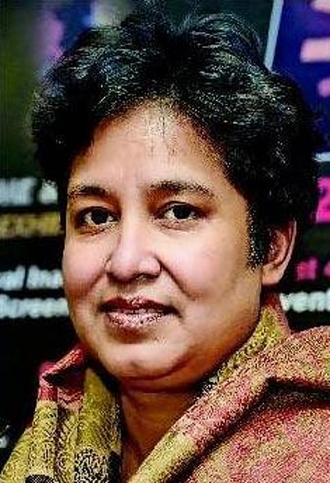 இந்தியாவில் தொடர்ந்து வசிக்க தஸ்லிமா விருப்பம்